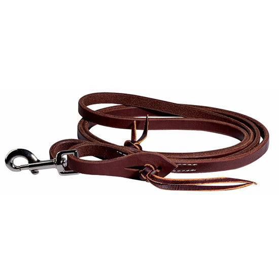 Professical's Choice 5/8" Heavy Oil Roping Reins with Pineapple Knot