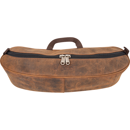 Cashel Distressed Leather Cantle Bag