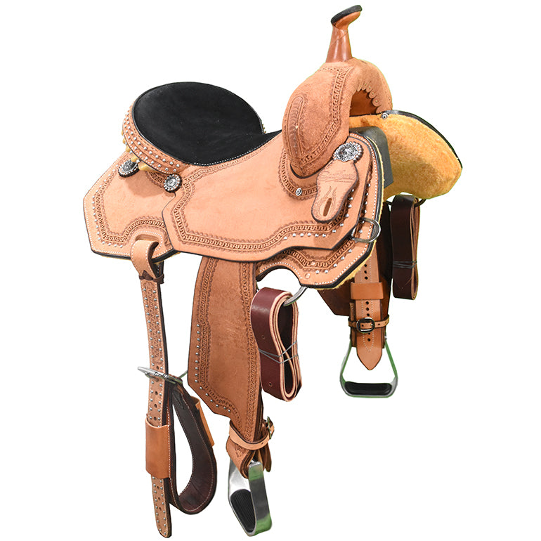 New! 14.5" Scott Thomas Custom Barrel Racing Saddle