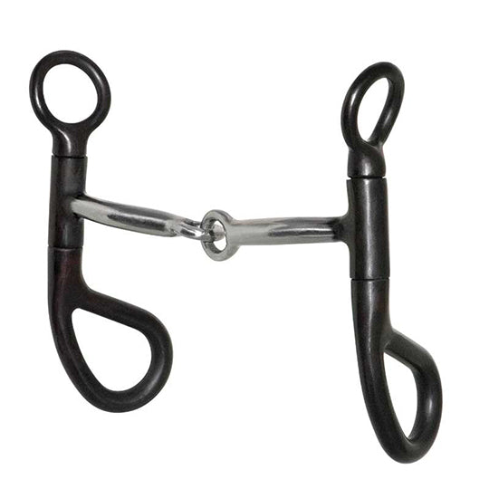 Partrade Metalab Argentine Smooth Snaffle Pony Bit