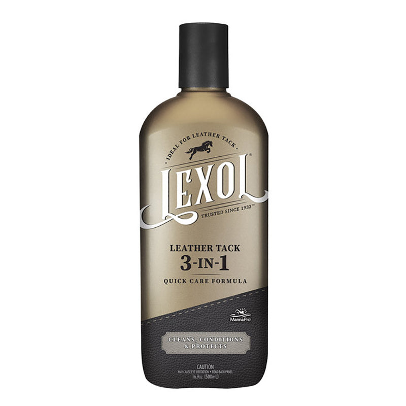 Lexol Three In One Leather Cleaner- 16.9 oz