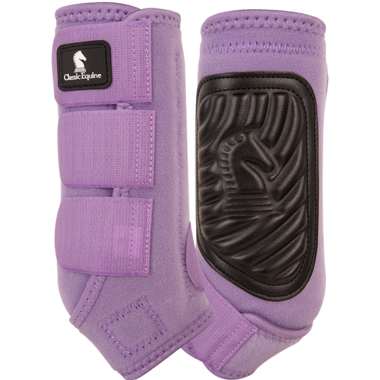 Classic Equine Classic Fit Front Boots- Lavender