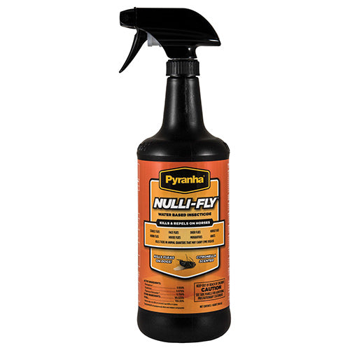 Pyranha Nulli-Fly Fly Repellent Spray 32oz