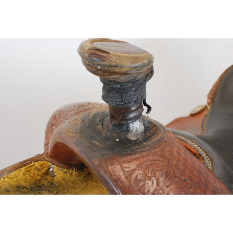 What should I do with this damaged saddle horn?