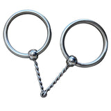 Tom Balding Loose Ring Small Twist Snaffle Bit