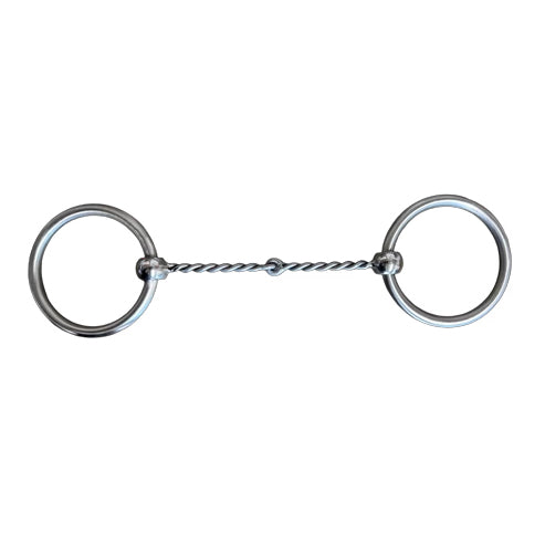 Tom Balding Loose Ring Small Twist Snaffle Bit