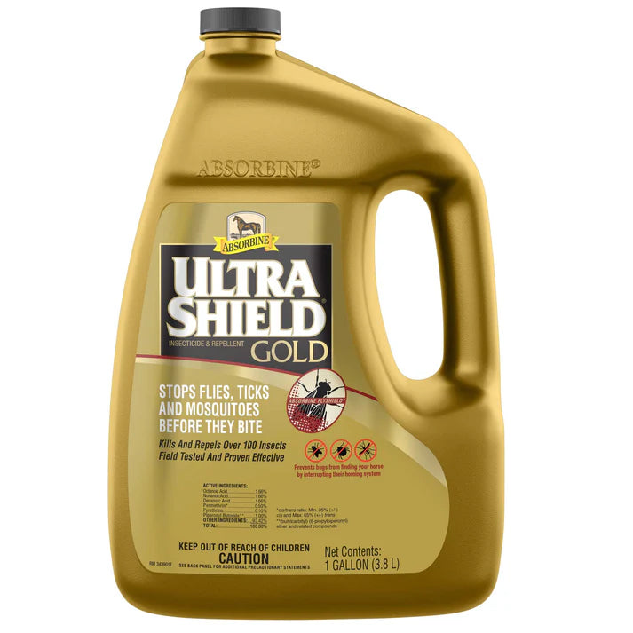 Absorbine UltraShield Gold Insecticide and Repellent- Gallon