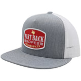 Fastback Ropes Heather Grey and White Mesh Cap