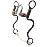 Dutton Bits Large Correction Port Bit with Copper Ring Bars on Cavalry Shanks
