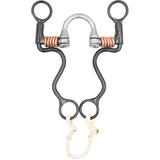 Dutton Bits Large Correction Port Bit with Copper Ring Bars on Cavalry Shanks