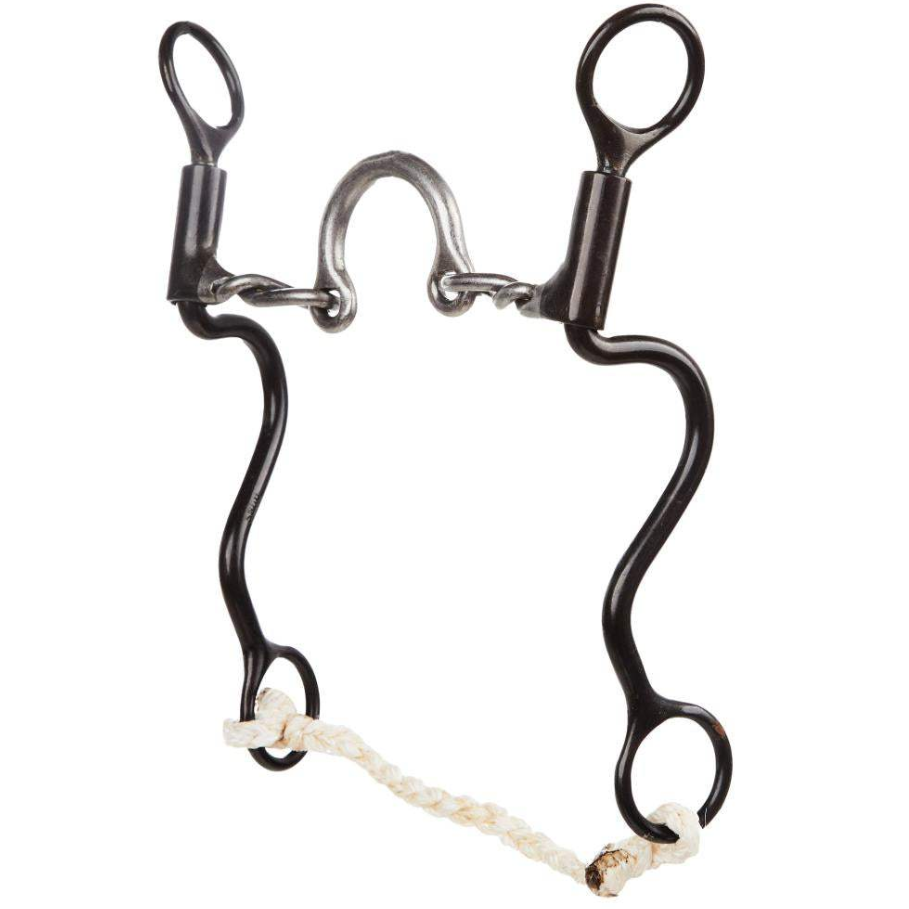 Dutton Bits Floating Medium Port Cavalry Bit with Twisted Bars