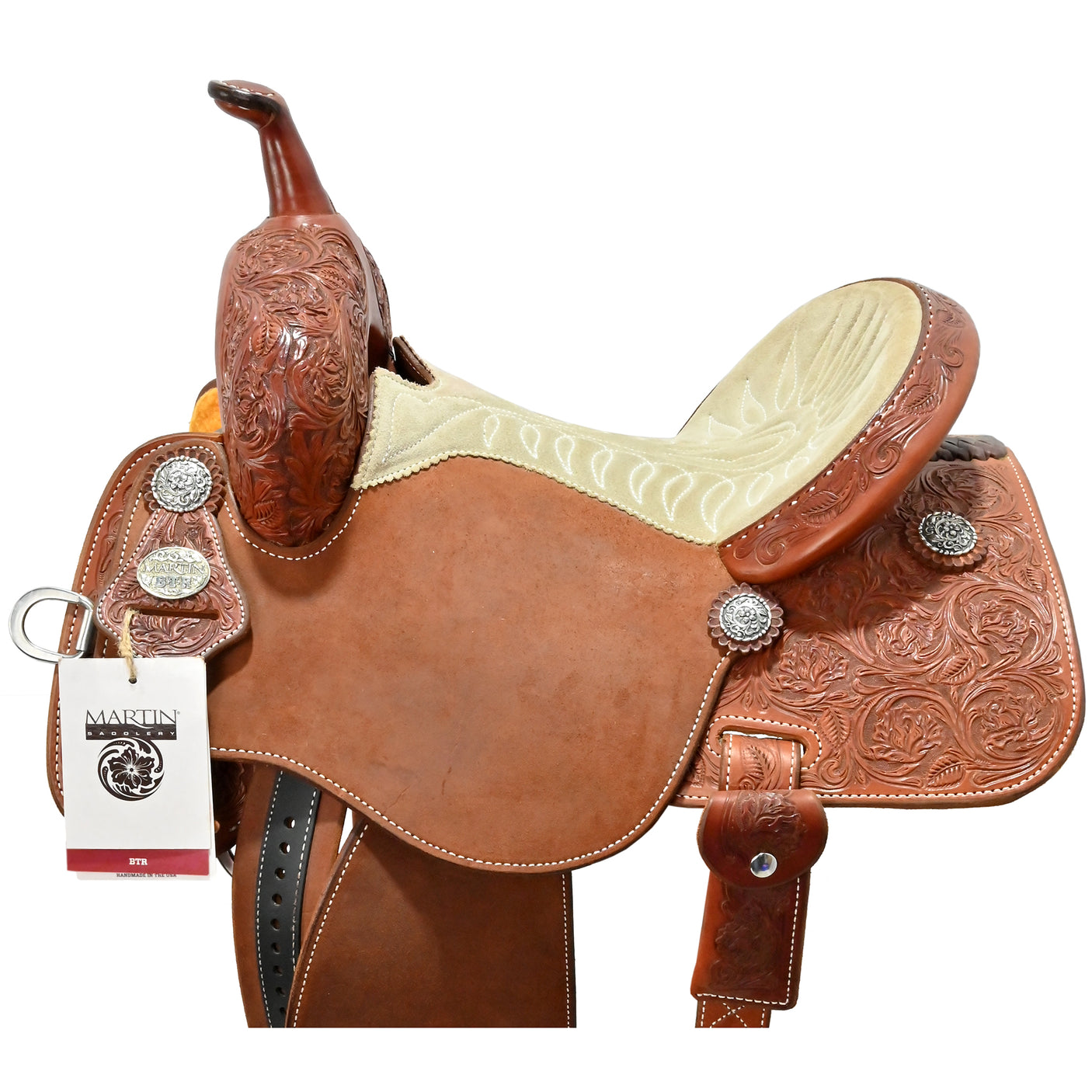New! 13.5" Martin BTR Barrel Racing Saddle