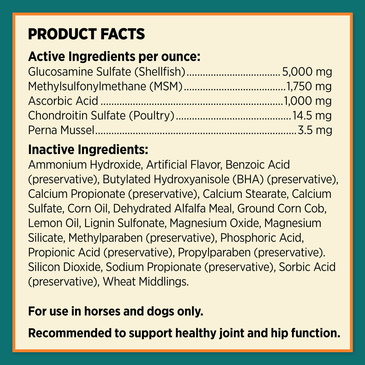 Farnam Next Level Performance Pelleted Joint Supplement- 1.875lb