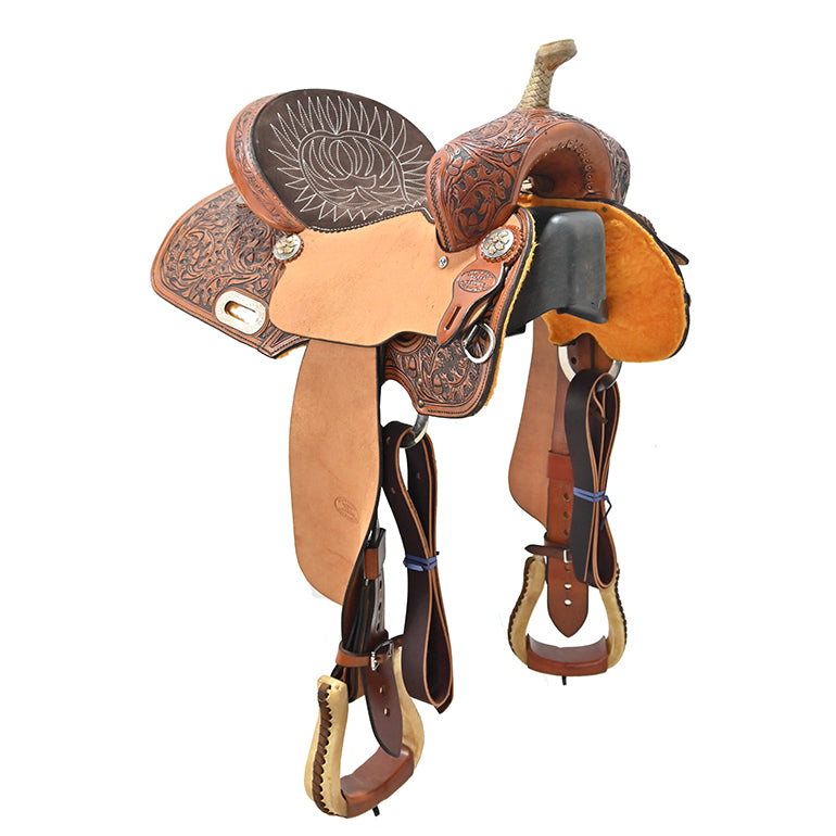 New! 14.5" Billy Cook Barrel Racing Saddle