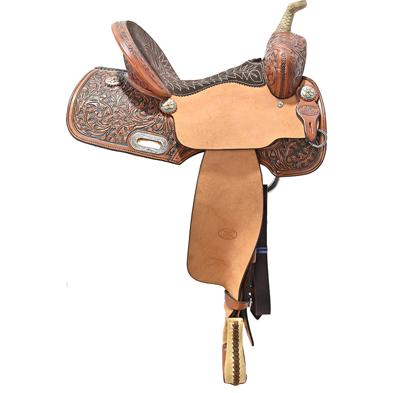 New! 14.5" Billy Cook Barrel Racing Saddle