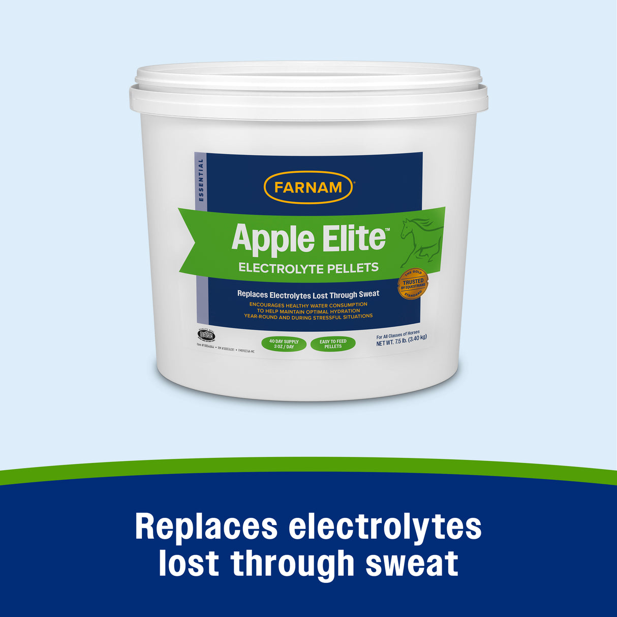 Farnam Apple Elite Electrolyte Pellets- 7.5lb
