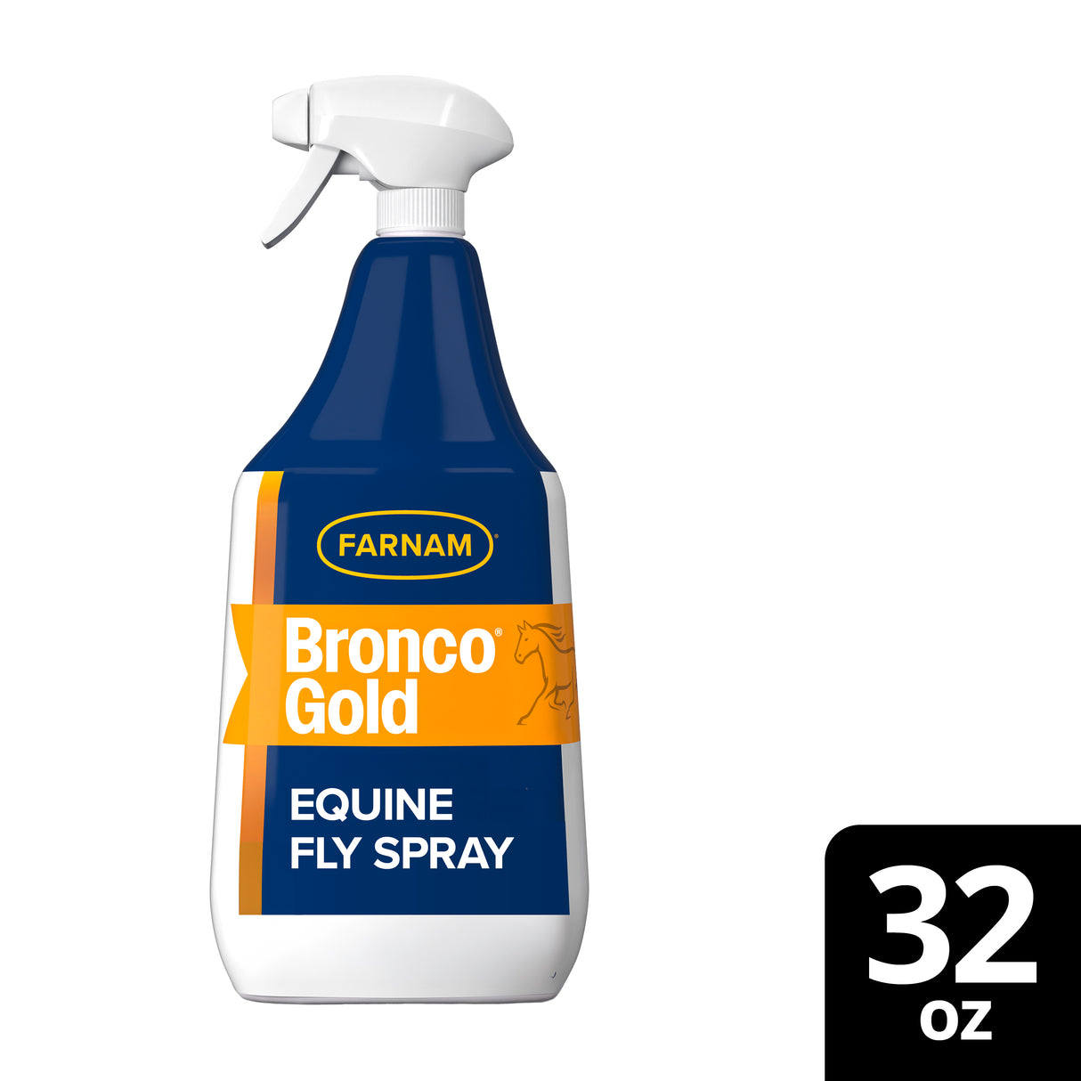 Farnam Bronco Gold Equine Fly Spray- 32oz.