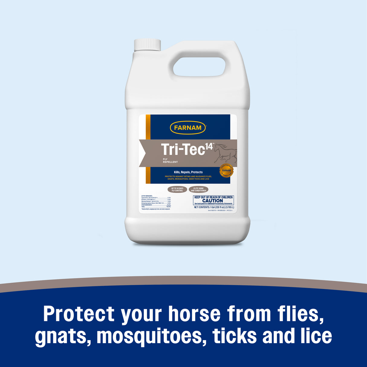 Farnam Tri-Tec 14 Long Lasting Fly Spray- Gallon