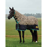 Weatherbeeta Saxon Defiant Leopard Print 600D Combo Neck- 200G