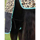 Weatherbeeta Saxon Defiant Leopard Print 600D Combo Neck- 200G
