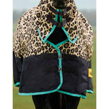 Weatherbeeta Saxon Defiant Leopard Print 600D Combo Neck- 200G