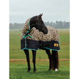 Weatherbeeta Saxon Defiant Leopard Print 600D Combo Neck- 200G
