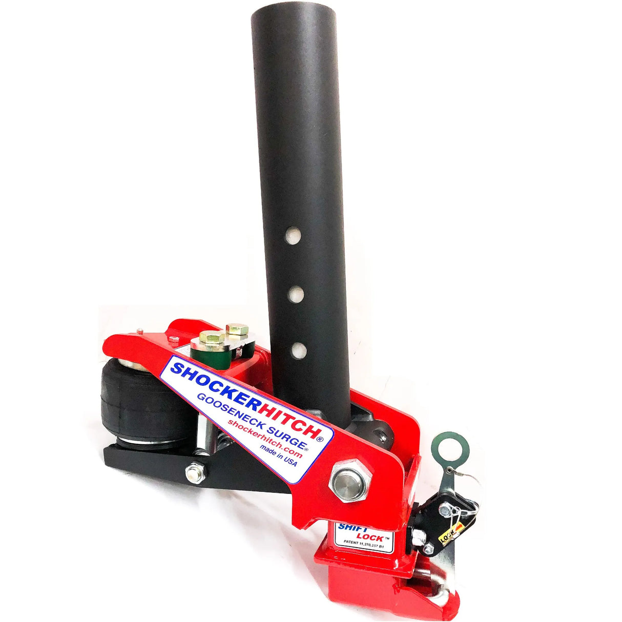 Shocker Hitches Gooseneck Air Ride Hitch- Straight