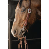 Weaver Leather STS Ranch 1" Split Ear Headstall with Oval Buckle