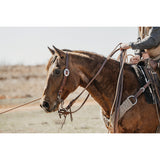 Weaver Leather STS Ranch 1" Split Ear Headstall with Oval Buckle