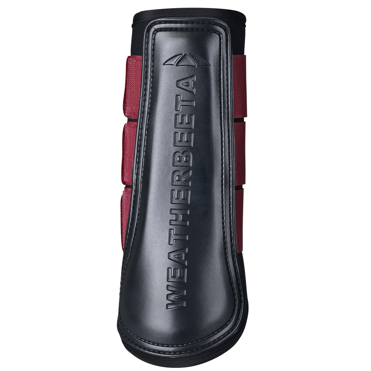 Weatherbeeta Tough-Tec Prime Brushing Boots- Black/Burgundy
