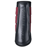 Weatherbeeta Tough-Tec Prime Brushing Boots- Black/Burgundy
