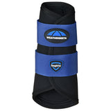 Weatherbeeta Tough-Tec Prime Brushing Boots- Black/Cobalt Blue