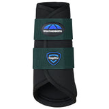 Weatherbeeta Tough-Tec Prime Brushing Boots- Black/Forest Green