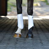Weatherbeeta Tough-Tec Prime Brushing Boots- White/White