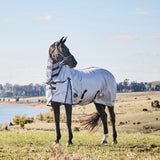 Weatherbeeta ComFiTec Hexi Shield Fly Sheet Combo- Silver/Navy/White