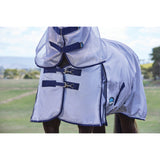 Weatherbeeta ComFiTec Hexi Shield Fly Sheet Combo- Silver/Navy/White