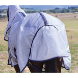 Weatherbeeta ComFiTec Hexi Shield Fly Sheet Combo- Silver/Navy/White