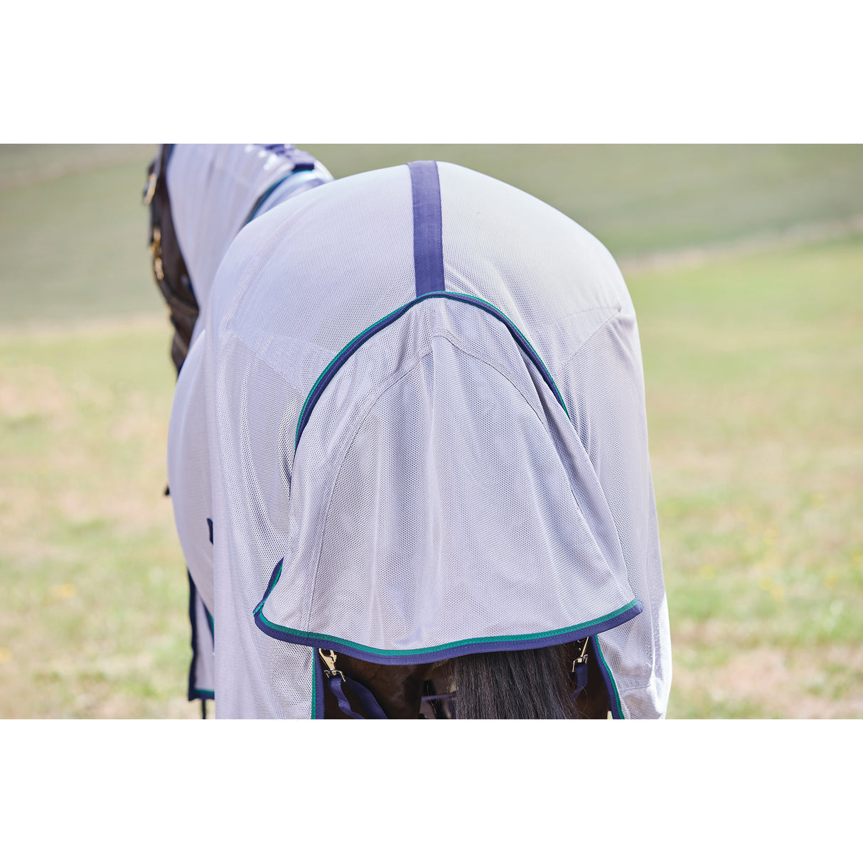 Weatherbeeta ComFiTec Zephyr Fly Sheet Combo- Grey/Navy/Forest Green