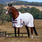 Weatherbeeta ComFiTec Essential Fly Sheet- Burgundy/White