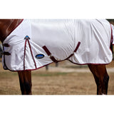 Weatherbeeta ComFiTec Essential Fly Sheet- Burgundy/White