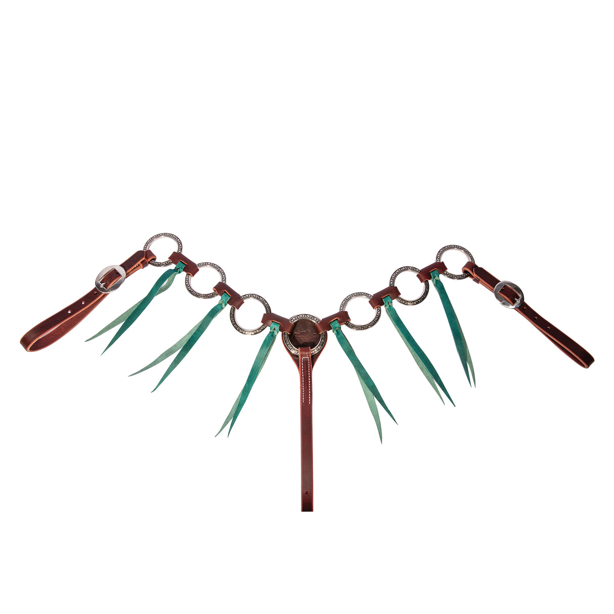 Professional's Choice Ring Emerald Tassel Pony Breast Collar