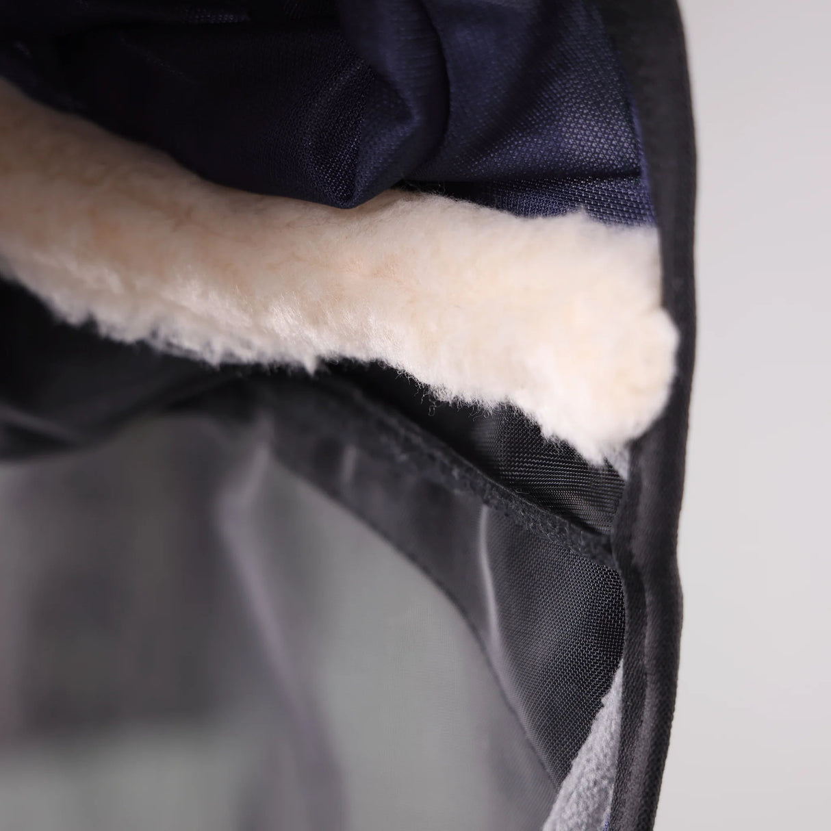 Shires FlyGuard Pro Deluxe Fly Mask with Ears- Navy