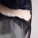 Shires FlyGuard Pro Deluxe Fly Mask with Ears- Navy