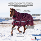 Classic Equine 10K Cross Trainer Turnout Blanket- Port