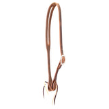 Billy Cook Saddlery 5/8" Harness Leather Slot Ear Headstall w/ Pineapple Knots