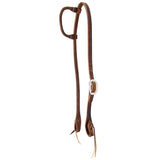 Billy Cook Saddlery 5/8" Harness Leather Slip Ear Headstall w/ Pineapple Knots