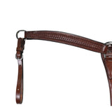 Billy Cook Saddlery 2" Hot Oiled Braid Stamped Breast Collar