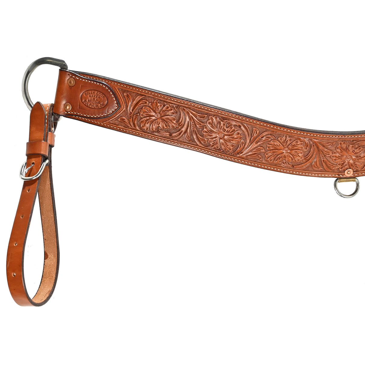 Billy Cook Saddlery 3" Sheridan Tooled Tripping Collar