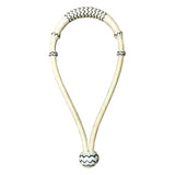 TRB 1/2" 24 Plait Natural Bosal with Black Accents