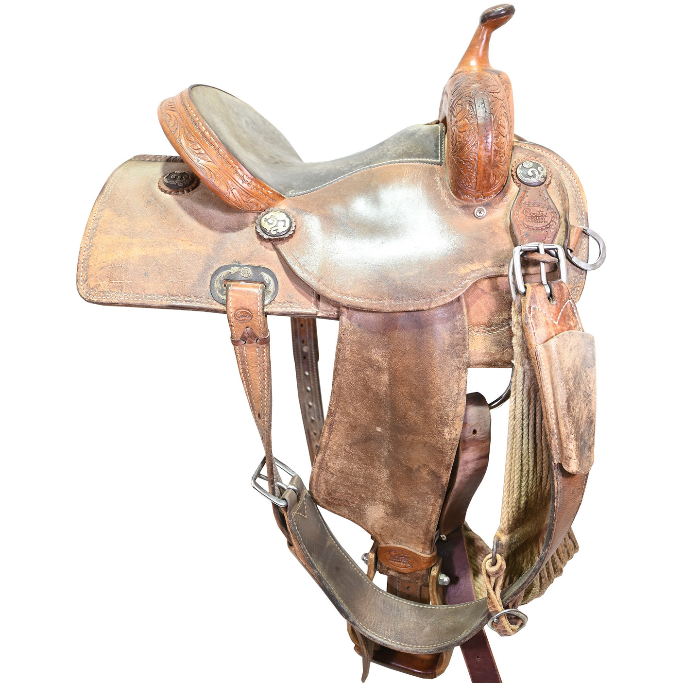Used 13.5" Coats Barrel Racing Saddle